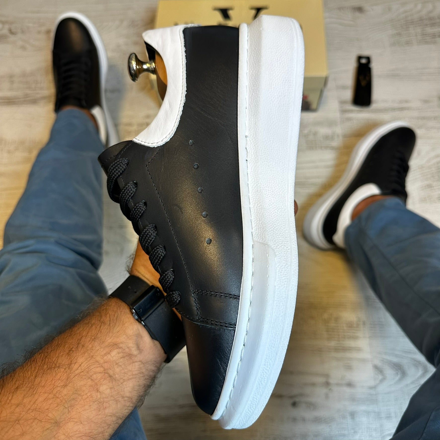 Pantofi Sport Premium , usori , confortabili , Piele Naturala cod 820