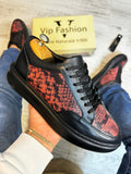 Pantofi Sport stil Sarpe Talpa Spuma Casual Piele Naturala 100% COD 869