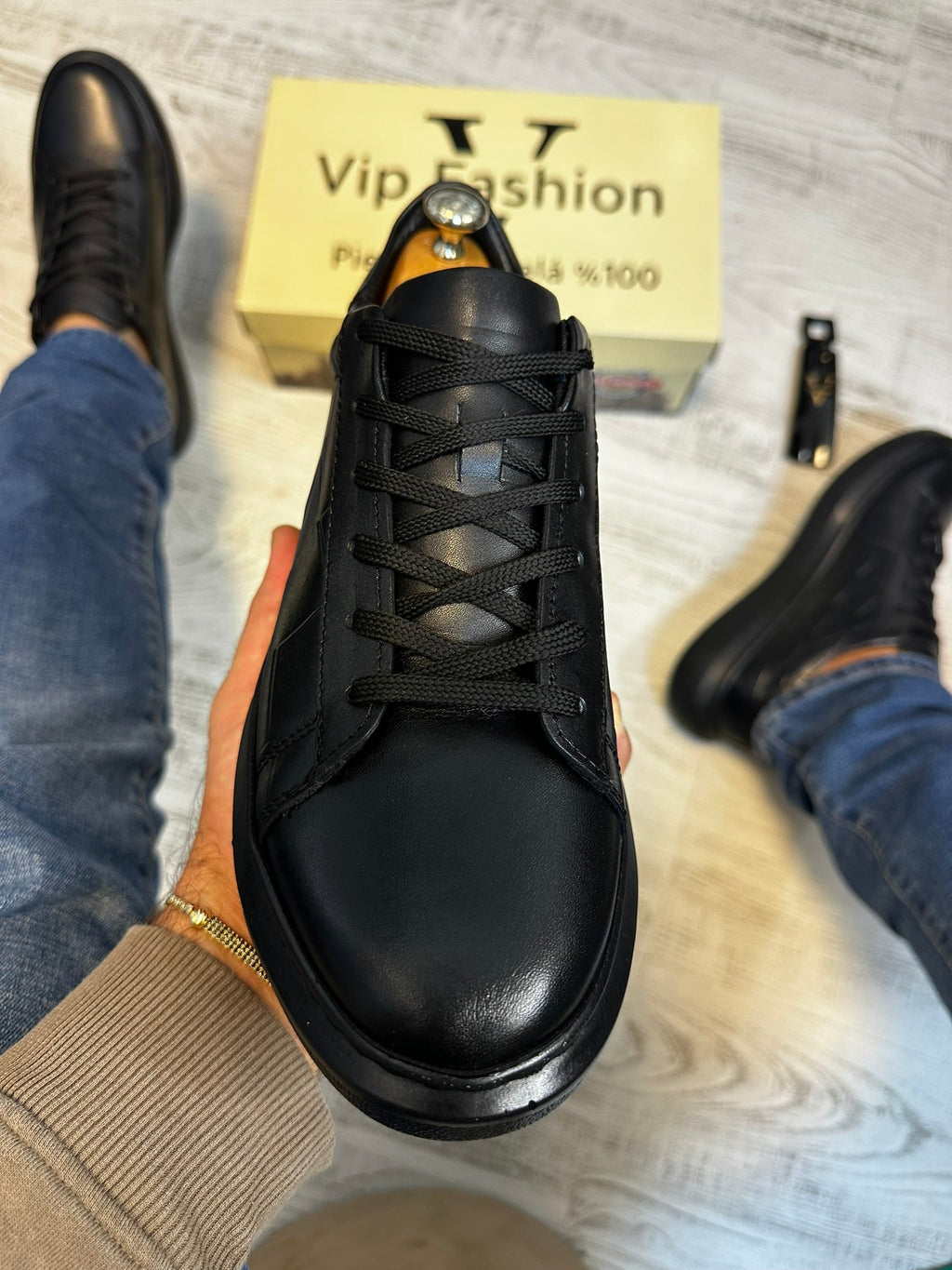 Pantofi Sport Casual Cusuti Casual Piele Naturala 100% COD 893
