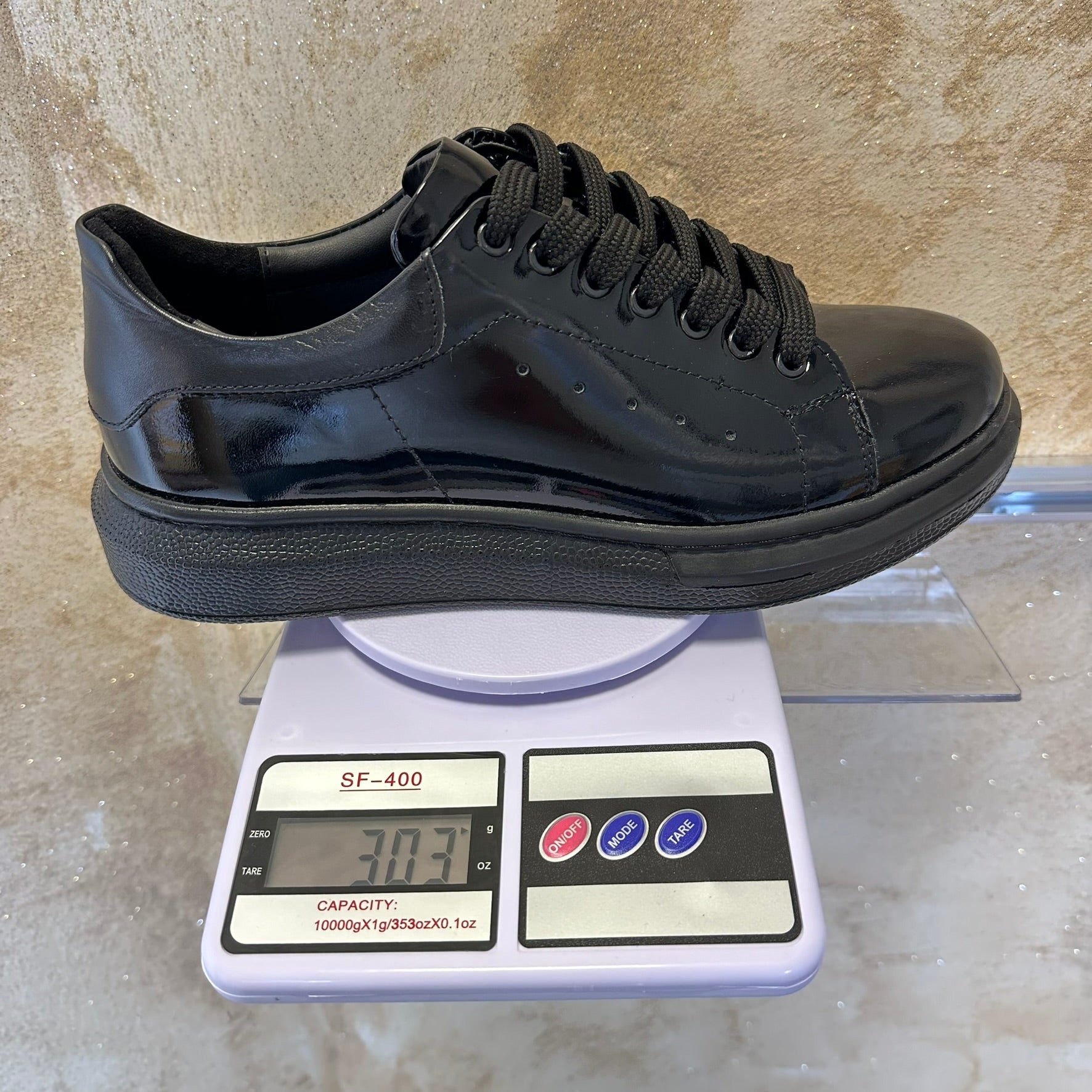 Adidasi , Negri Luciosi usori si confortabil, Cusuti , Piele Naturala cod 494