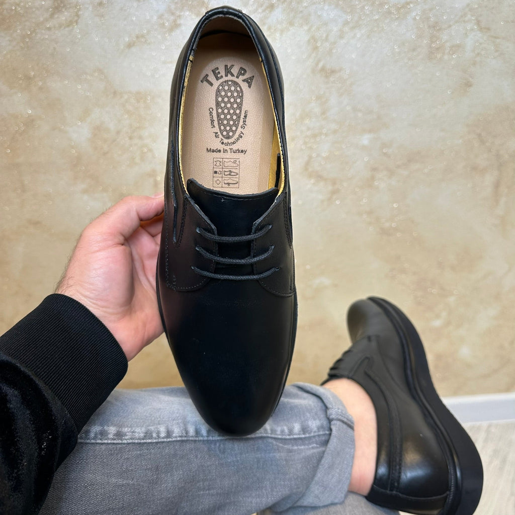 Pantofi Oxford Casual Piele Naturala Barbati Cod 495