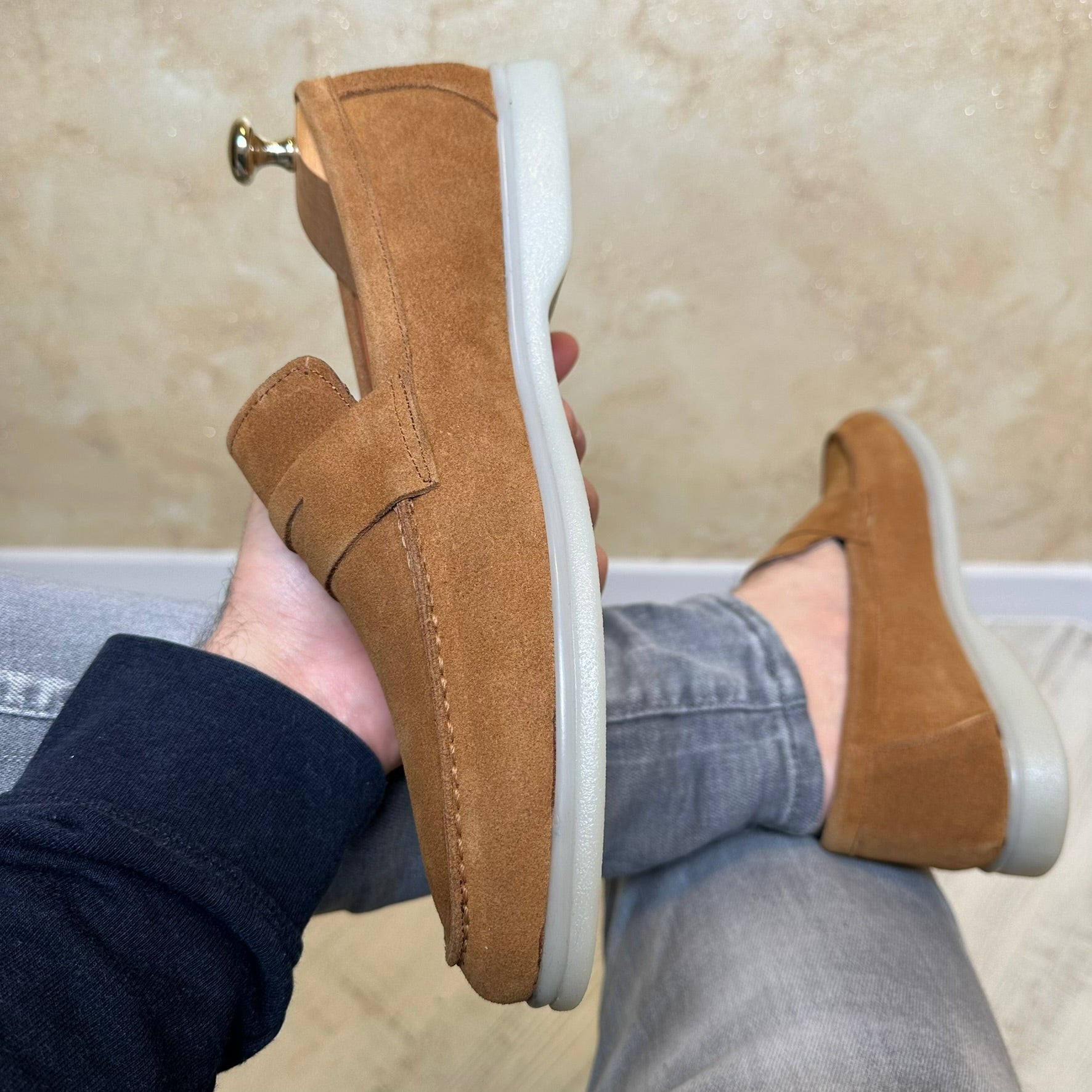 Pantofi Casual Diana Piele Naturala Barbati Cod 498