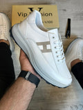 Pantofi Sport Barbati Cusuti H Fasion Premium, Piele Naturala 100% cod 957