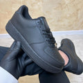 Sneakers Sport Piele Naturala Barbati Air negru Cod 169